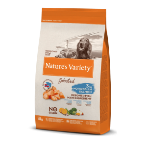 Nature Variety Cão Adulto Selected No Grain Salmão Noruega 10kg